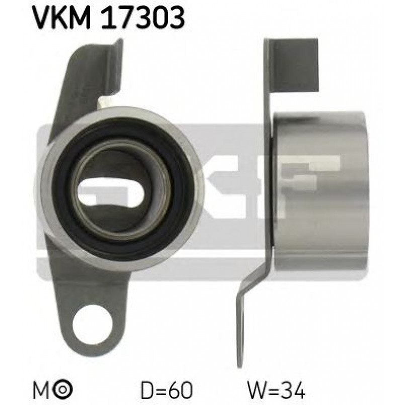 VKM 17303 SKF Ролик модуля натягувача ременя